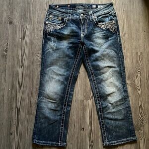 Miss Me Cuffed Capri’s